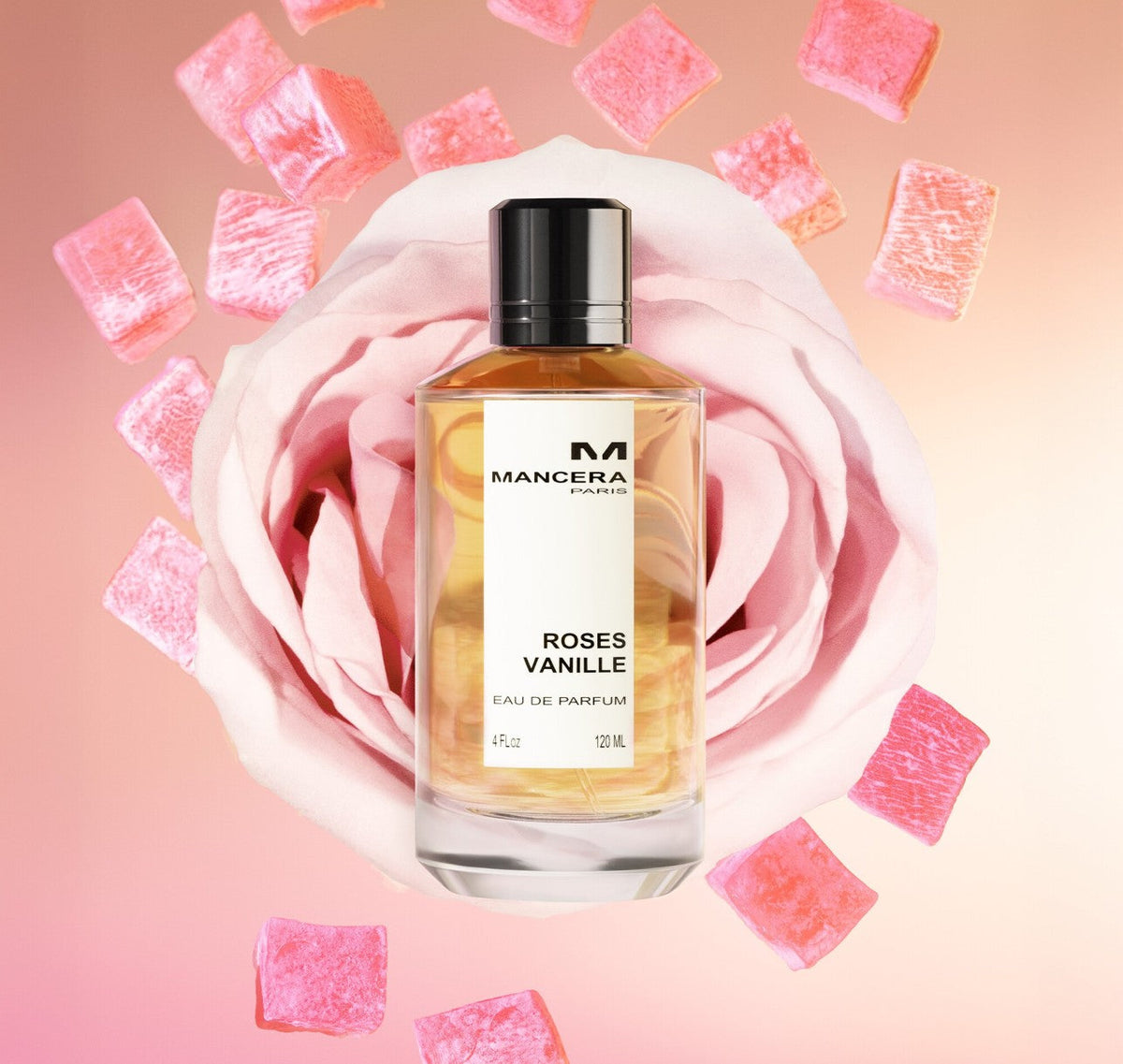 Parfums de niche floraux – Mancera - Roses Vanille - Eau de Parfum Femme 120 ml | Scentora